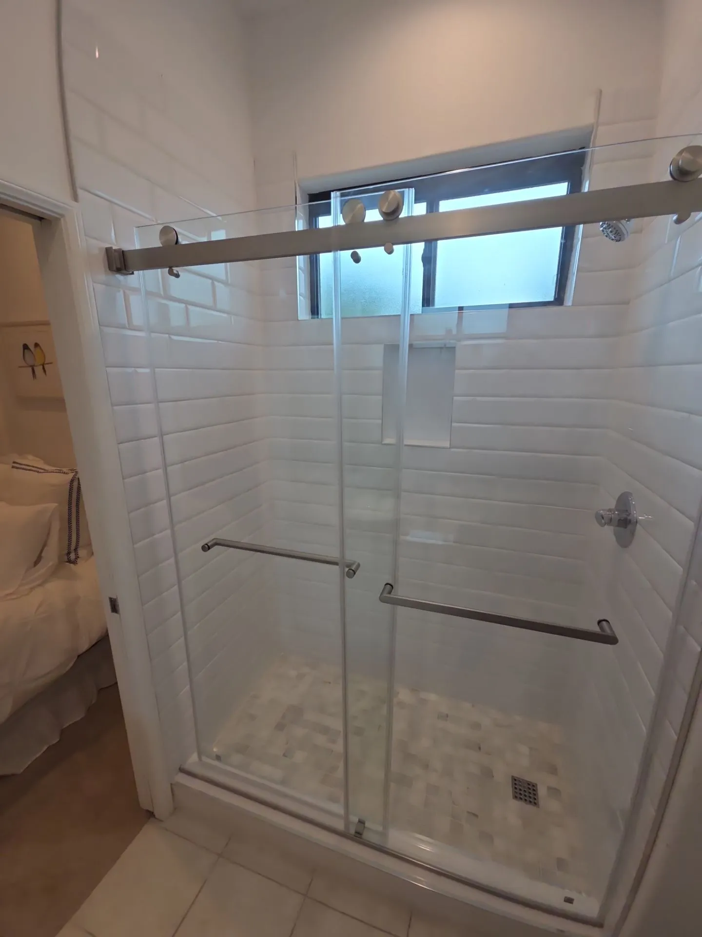 Luxury shower remodel in La Quinta CA by Niem Construction